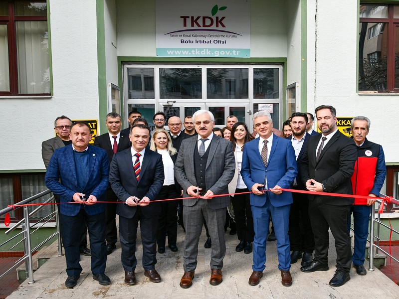 Tarım ve Kırsal Kalkınmayı Destekleme Kurumu (TKDK) Bolu İrtibat Ofisi Açıldı